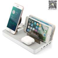 innovative products 2020 3 in 1 Wireless Charger for Airpods and mobile phone with PD18W